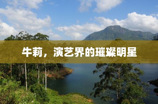 牛莉，演藝界的璀璨明星