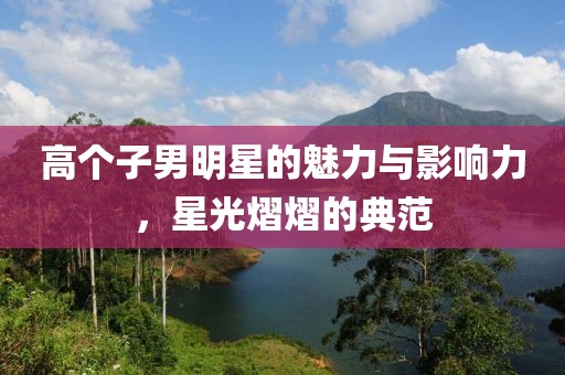 高個(gè)子男明星的魅力與影響力，星光熠熠的典范