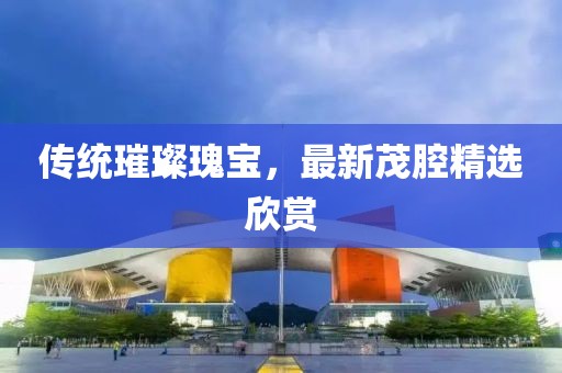 傳統(tǒng)璀璨瑰寶，最新茂腔精選欣賞