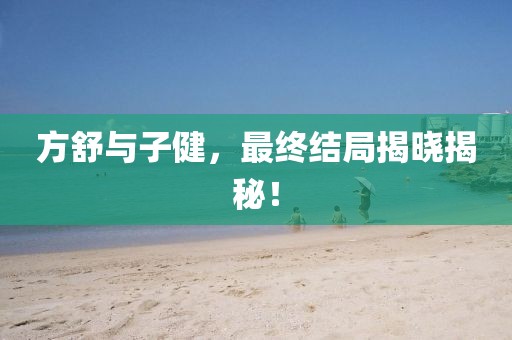 方舒與子健，最終結(jié)局揭曉揭秘！