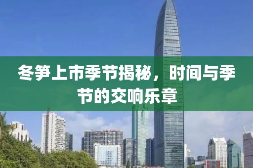 冬筍上市季節(jié)揭秘，時間與季節(jié)的交響樂章
