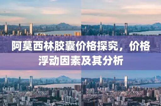 阿莫西林膠囊價格探究，價格浮動因素及其分析