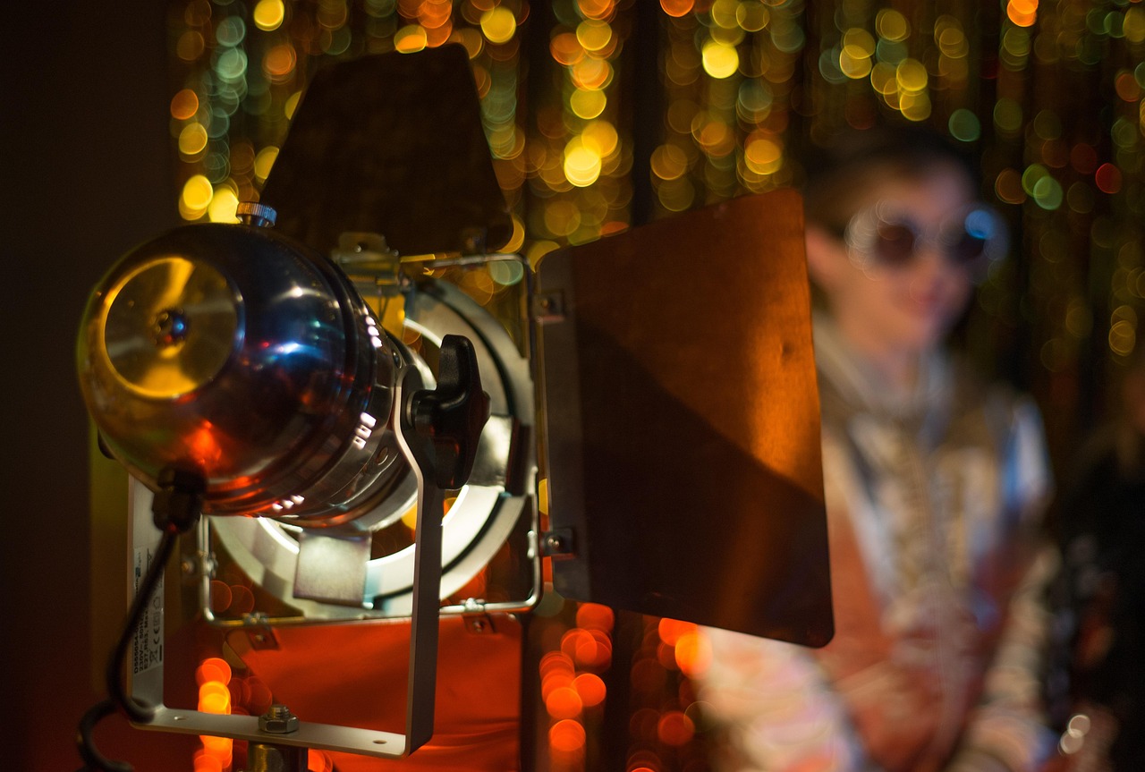 聚光燈下的明星商演盛宴