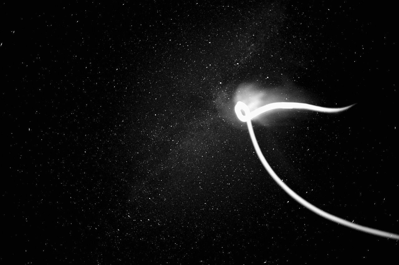 星河璀璨，明星之光閃耀無垠宇宙